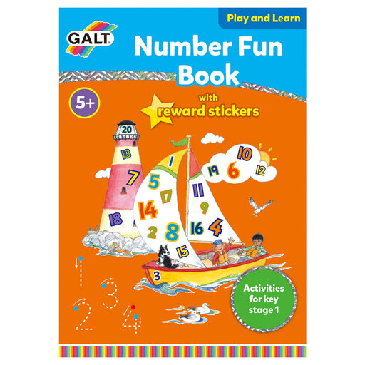Galt Number Fun Sticker Book