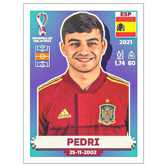 Panini Official FIFA World Cup Qatar 2022 Sticker Collection Single Pack styles vary
