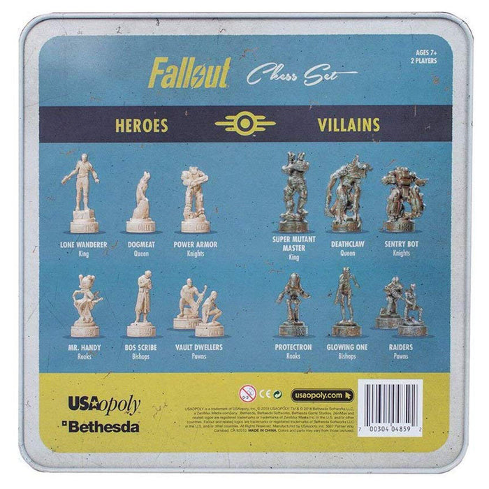 Fallout Chess Set Game