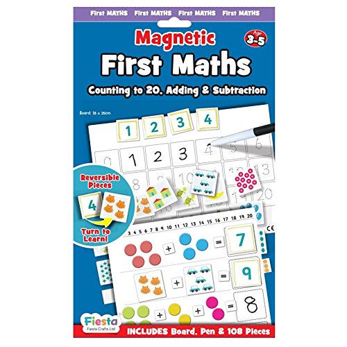 Fiesta Crafts Magnetic First Maths Board Set