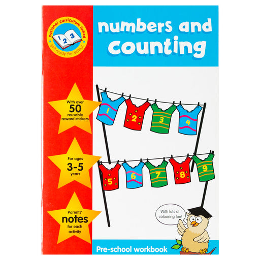 Key Stage Sticker Work Books Numbers and Counting