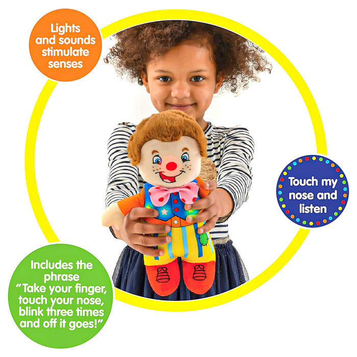 Mr Tumble Touch My Nose Sensory Soft Toy