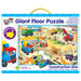 Galt Giant jigsaw Puzzles Construction Site box with yellow handle