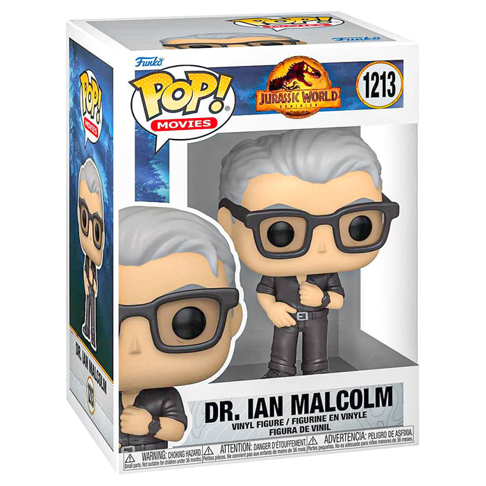 Funko Pop! Movies: Jurassic World: Dominion Dr. Ian Malcolm Vinyl Figure #1213
