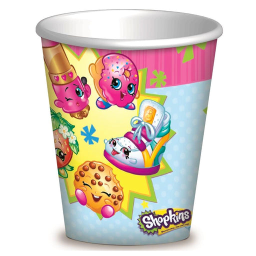 Pack of 8 Shopkins Cups