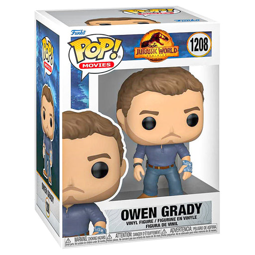 Funko Pop! Movies: Jurassic World: Dominion Owen Grady Vinyl Figure #1208