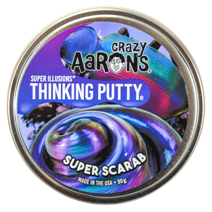 Crazy Aaron’s Super Illusions Super Scarab Thinking Putty 