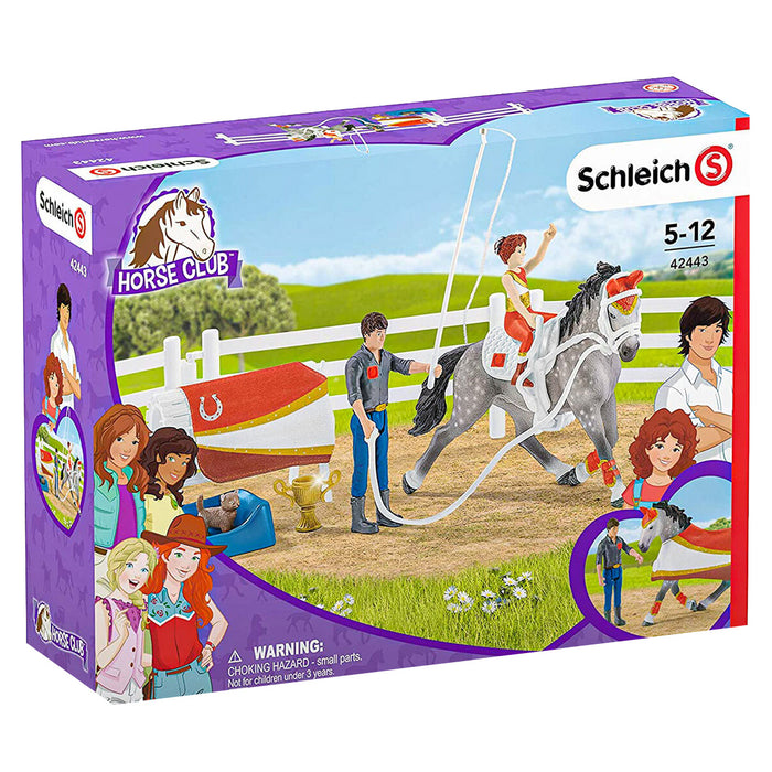 Schleich Horse Club Mia's Vaulting Riding Set