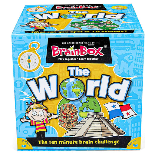 Asmodee BrainBox The World Card Game