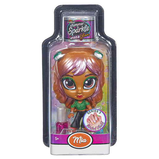 Character CraZart Shimmer 'n Sparkle InstaGlam Series 3 Wicked Nails Mia Doll
