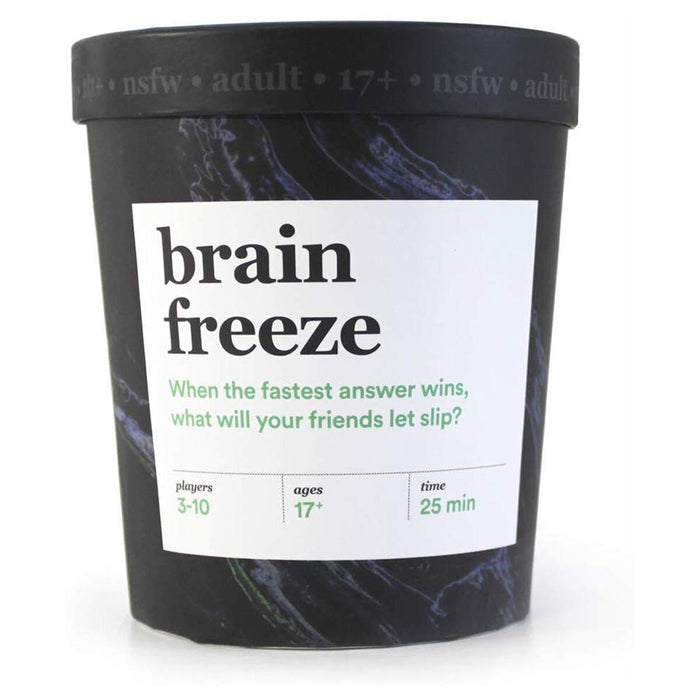Brain Freeze NSFW Card Game