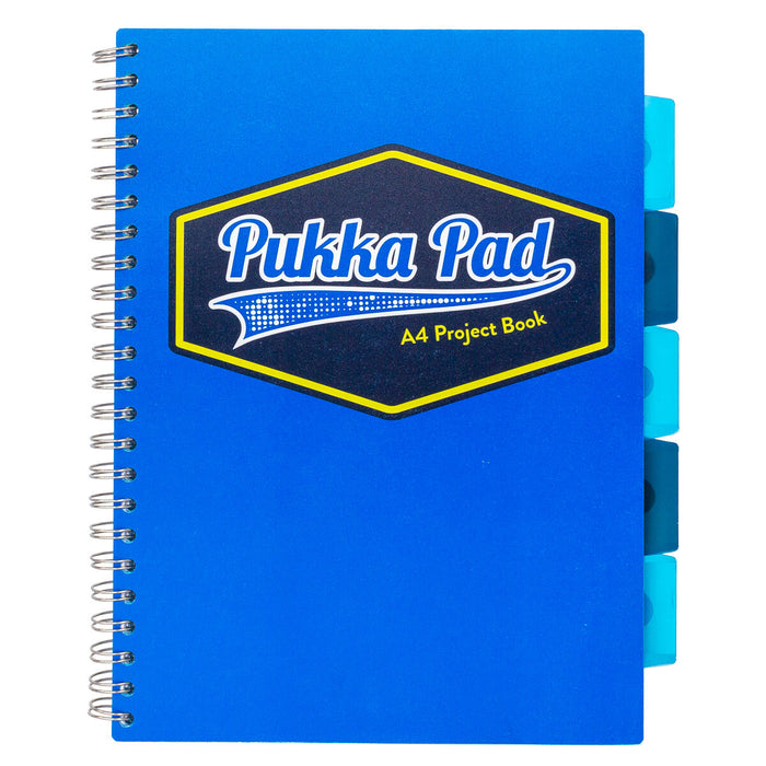 Pukka Pad Vision Blue A4 Project Book 200 Pages