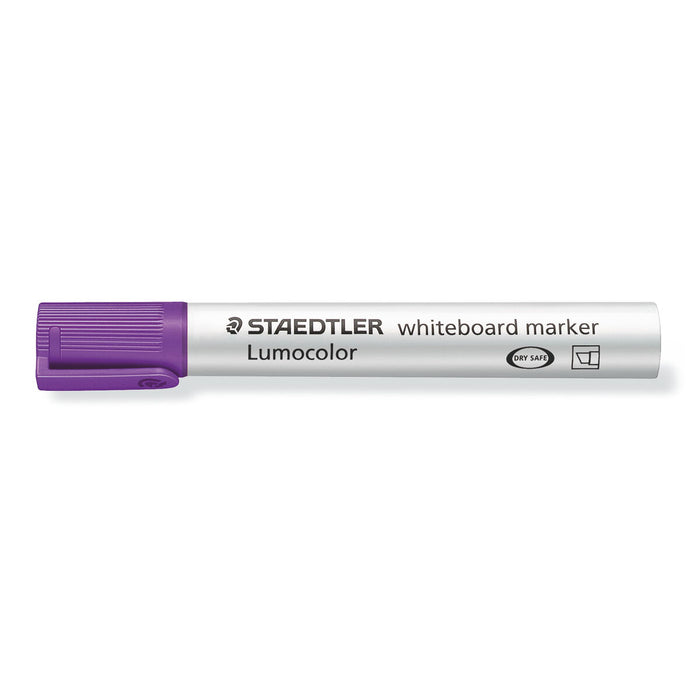 Staedtler Lumocolor Whiteboard Purple Chisel Tip Marker