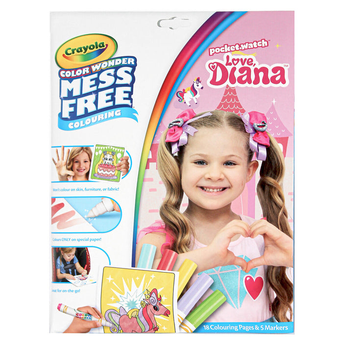 Crayola Color Wonder Mess Free Colouring Love Diana