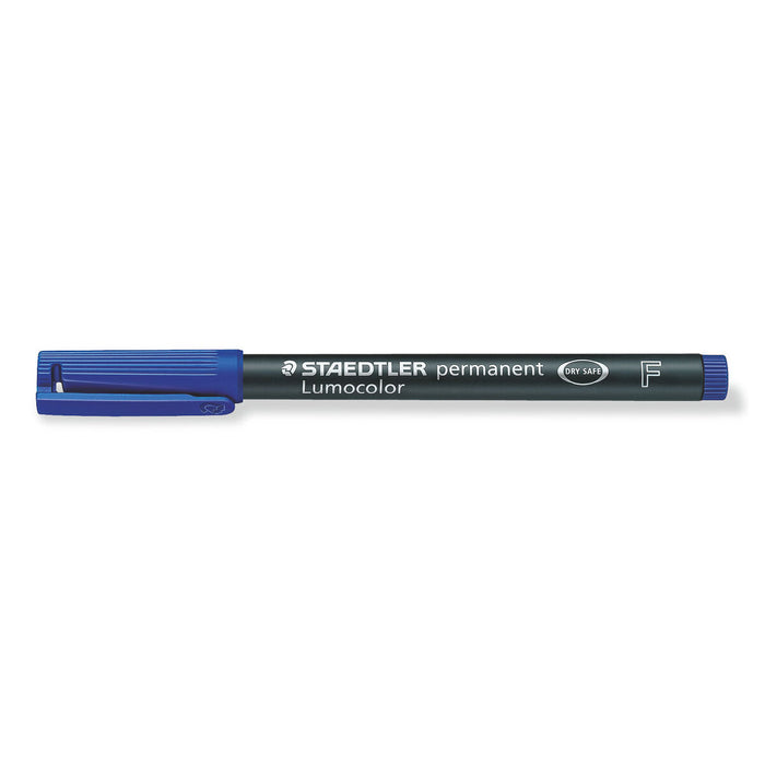 Staedtler Lumocolor Permanent Universal Blue Fine Line Pen