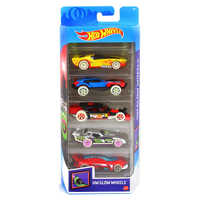 Mattel Hot Wheels 5 Car Pack styles vary