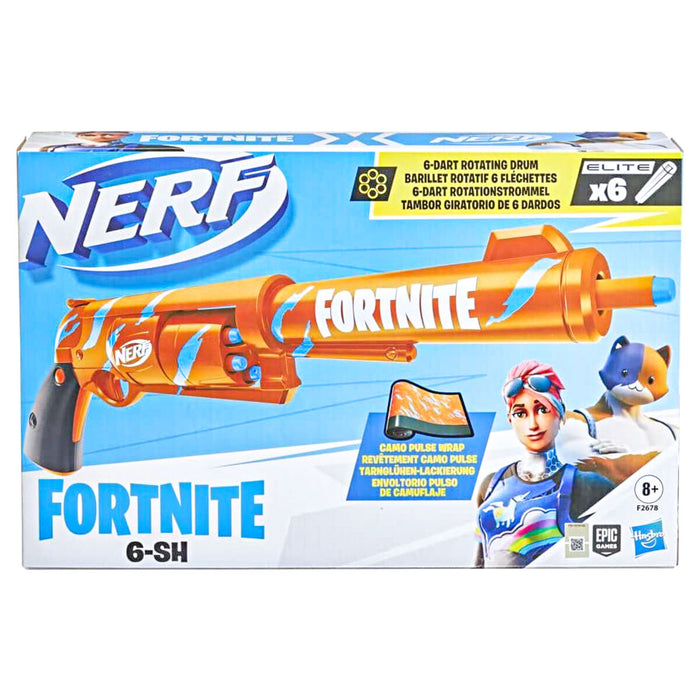 Nerf Fortnite 6-SH Foam Dart Blaster