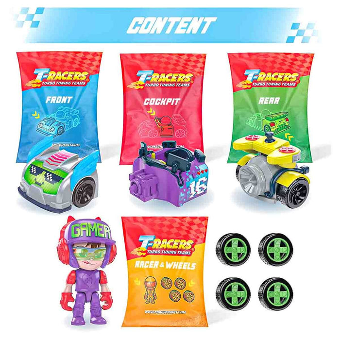  T-Racers Turbo Tuning Teams: Glow Race Series Mix & Race Mystery Car