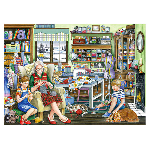 Falcon de luxe Granny's Sewing Room Puzzle 1000 Piece