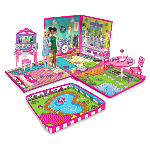 Barbie Zip Bin Dream House Playmat & Storage Box
