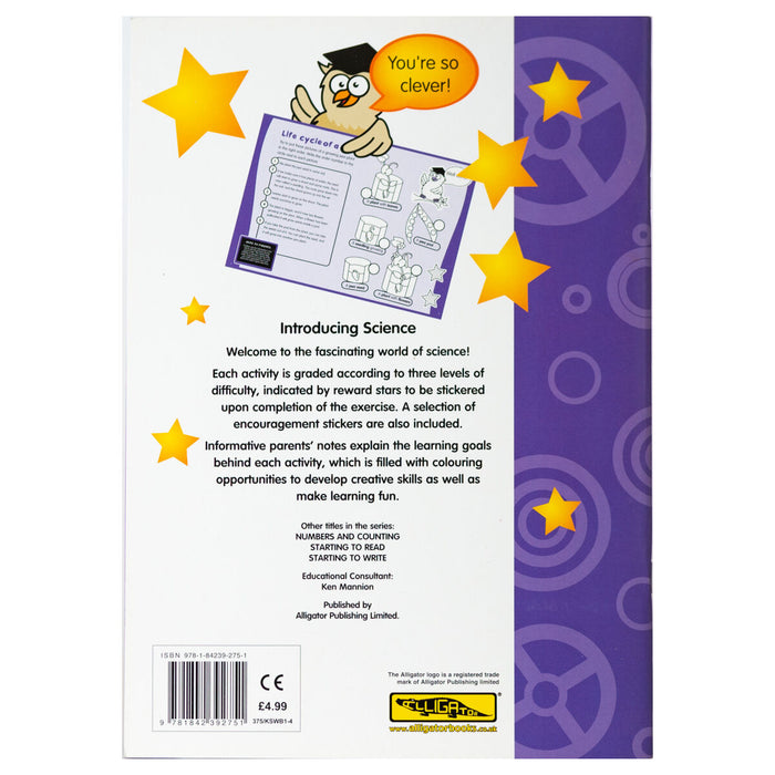 Key Stage Sticker Work Books Introducing Science
