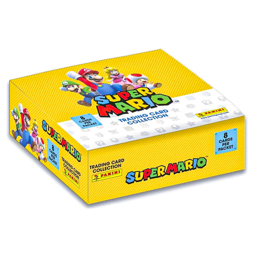 Panini Super Mario Trading Card Collection Booster 18 Pack Box