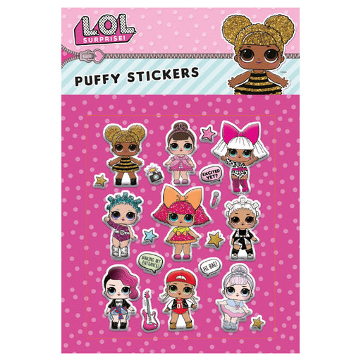 LOL Surprise Puffy Stickers