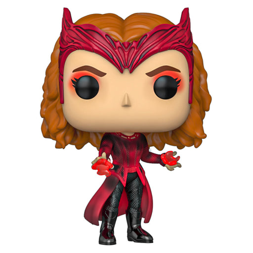  Funko Pop! Marvel: Doctor Strange in the Multiverse of Madness: Scarlet Witch Bobble-Head Figure #1007