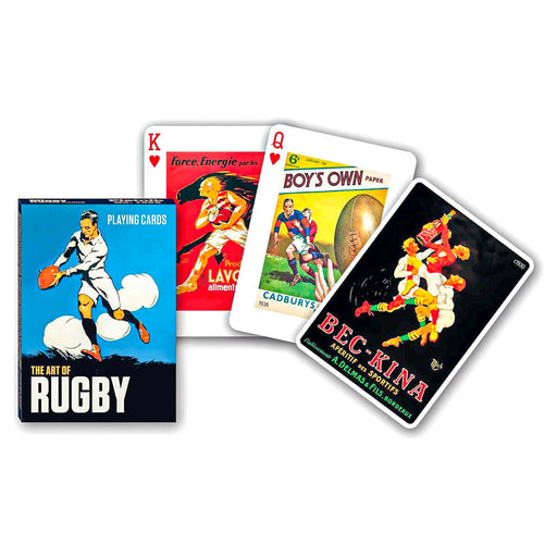 The Art of Rugby Playing Cards
