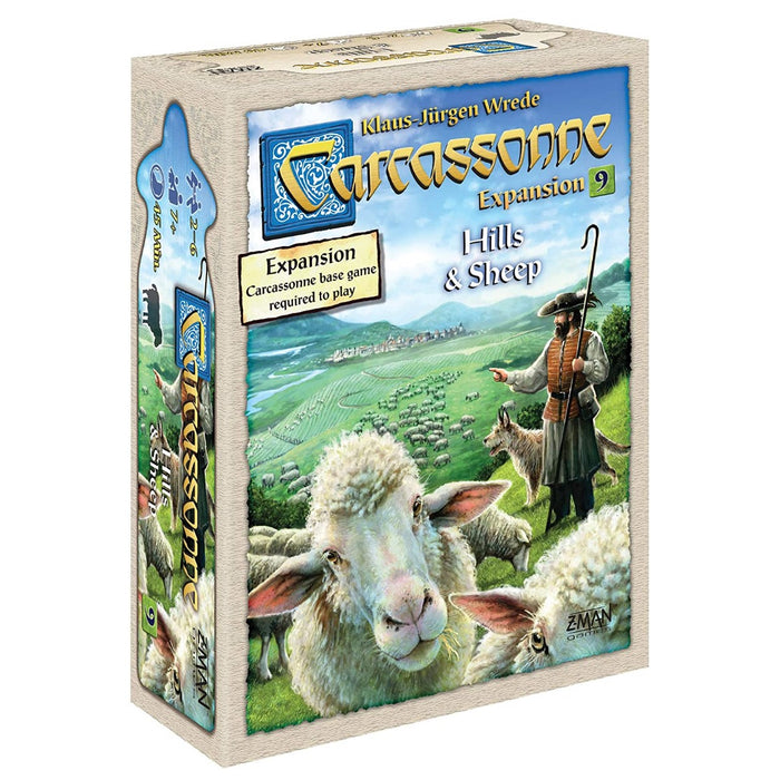 Carcassonne Hills & Sheep Expansion 9 Game