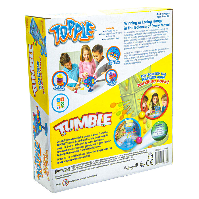 Topple + Tumble Games