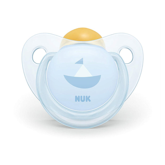 NUK R&B Latex Soother Blue Size 1 (Pack of 2)