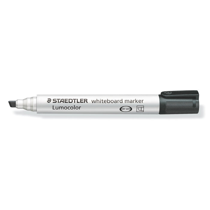 Staedtler Lumocolor Whiteboard Black Chisel Tip Marker