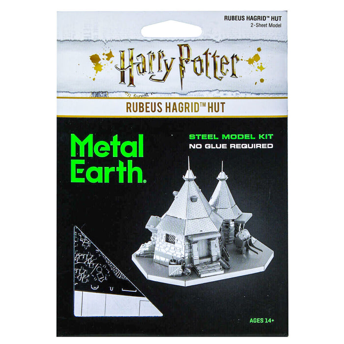 Metal Earth Harry Potter Rubeus Hagrid Hut Steel Metal Kit 