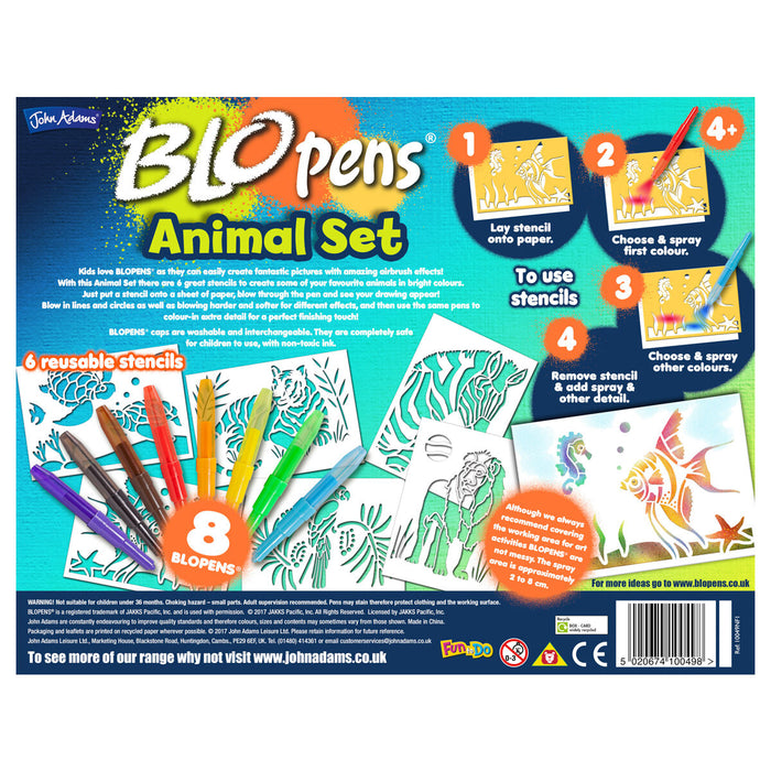 John Adams BLOPENS Animal Set