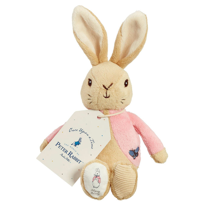 Peter Rabbit Flopsy Bunny Beany Rattle Soft Toy