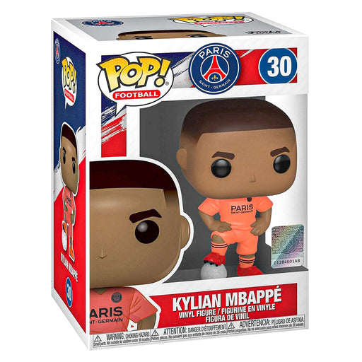 Funko Pop! Football: Paris Saint-Germain Kylian Mbappé Away Kit Vinyl Figure #30