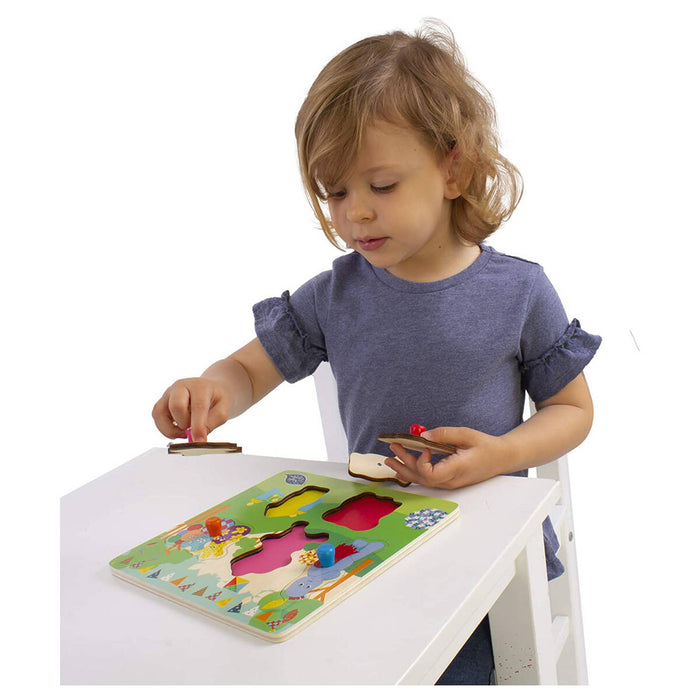 In the Night Garden Wooden Peg Puzzle 5 Piece
