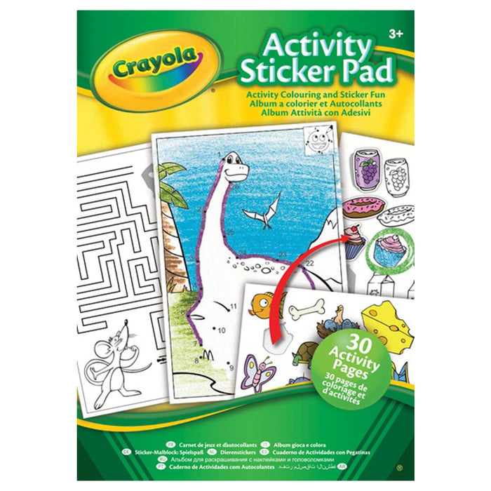 Crayola Activity Sticker Pad (Various styles)