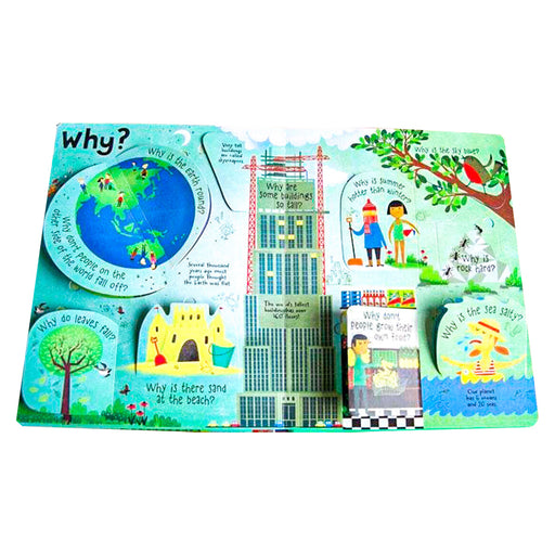 Usborne Questions and Answers about our World Lift-the-Flap Book