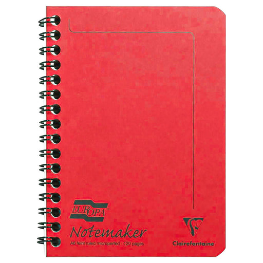 Clairefontaine Europa A6 Notemaker Red Notebook