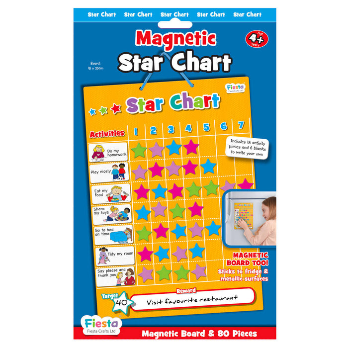 Fiesta Crafts Magnetic Star Chart Board Set