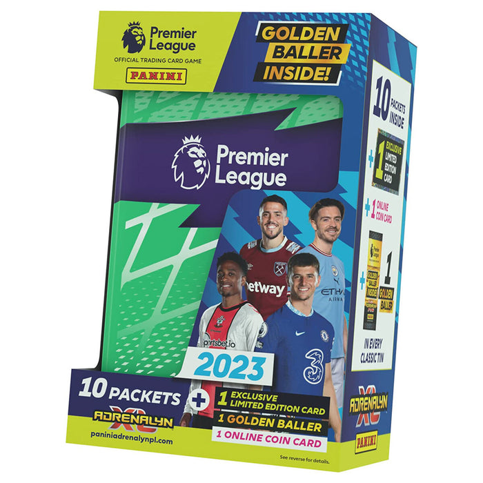 Panini Official Premier League 2023 Adrenalyn XL Trading Card Game Classic Tin styles vary