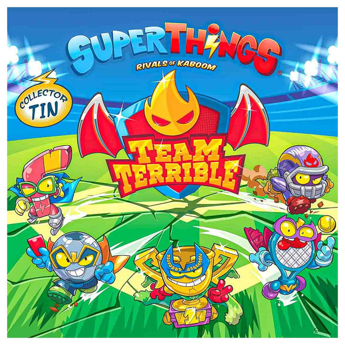 SuperThings Rivals of Kaboom: Team Terrible Collector Tin Figures