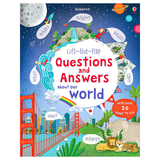 Usborne Questions and Answers about our World Lift-the-Flap Book