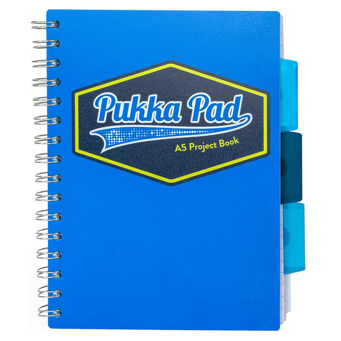 Pukka Pad Vision Blue A5 Project Book 200 Pages