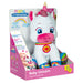 White unicorn toy in box packaging in multicolours 