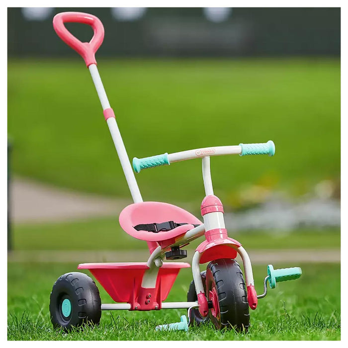 TP Toys Early Fun Bubble Gum Trike - Triciclo 2 In 1 Regolabile (24-36 Mesi, Fino A 50kg)
