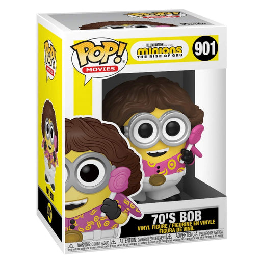 Funko Pop! Movies Minions: The Rise of Gru 70's Bob Vinyl Figure