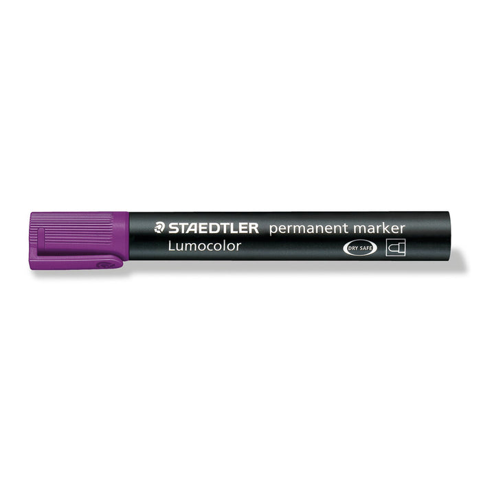 Staedtler Lumocolor Permanent Purple Bullet Tip Marker